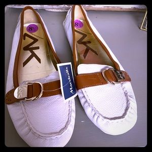 Anne Klein’s loafers
